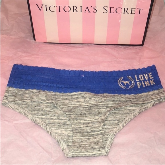 PINK Victoria's Secret Other - Pink Victoria’s Secret Hipster Blue Gray Silver